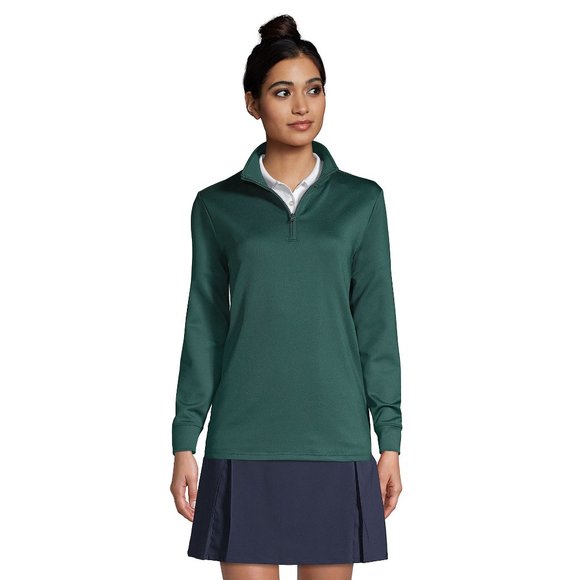 Lands' End Tops Copy Lands End Womens Quarter Zip Pullover